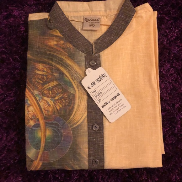 Men panjabi kurti - Picture 1 of 4
